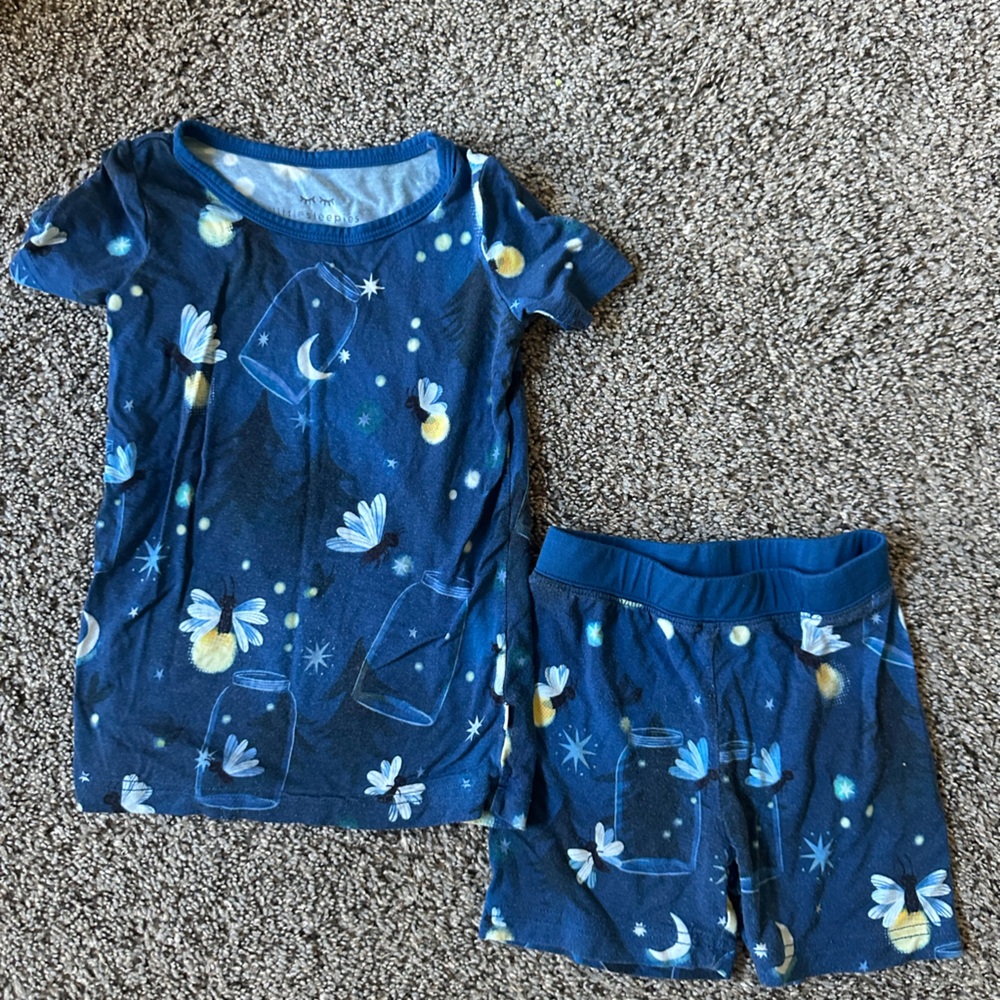 Little Sleepies 18-24 months Firefly Shorts Pajamas